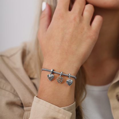 My Secret Charms with sølvBracelet - CHRISTINA