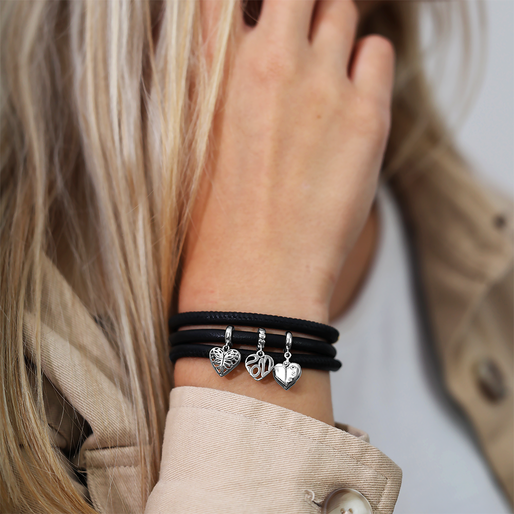 My Secret Charms with sølvBracelet - CHRISTINA