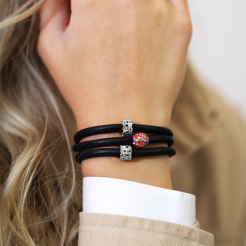 Tree of Love Charms with sølvBracelet - CHRISTINA