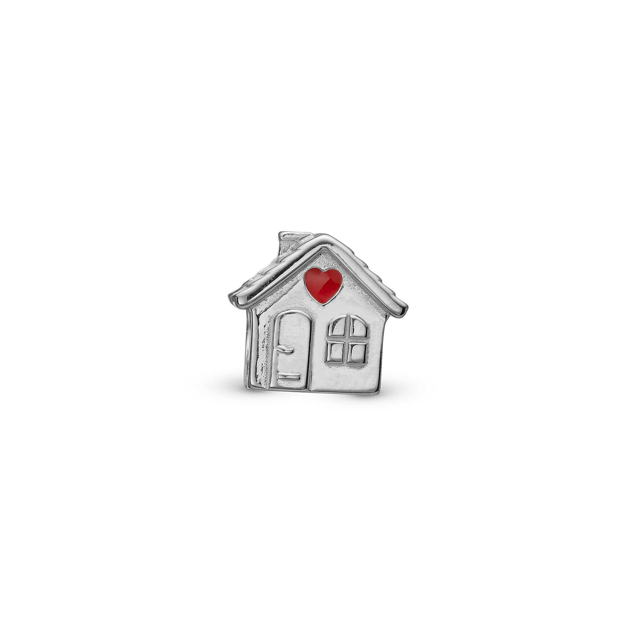 My Home - Charm 4 mm with Bracelet - Sterling Silver with 3 Cubic Zirconia