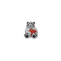 Panda - Charm 4 mm for Bracelet - Sterling Silver