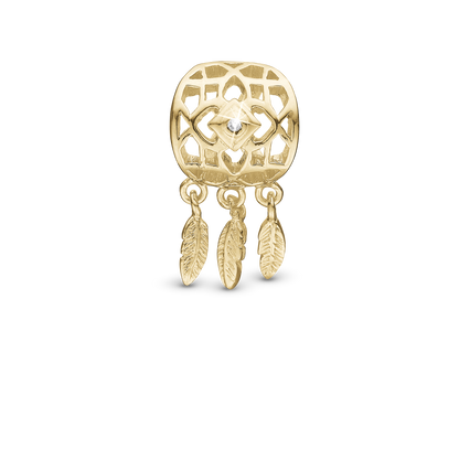 Dream Catcher Charms til læderarmbånd - CHRISTINA