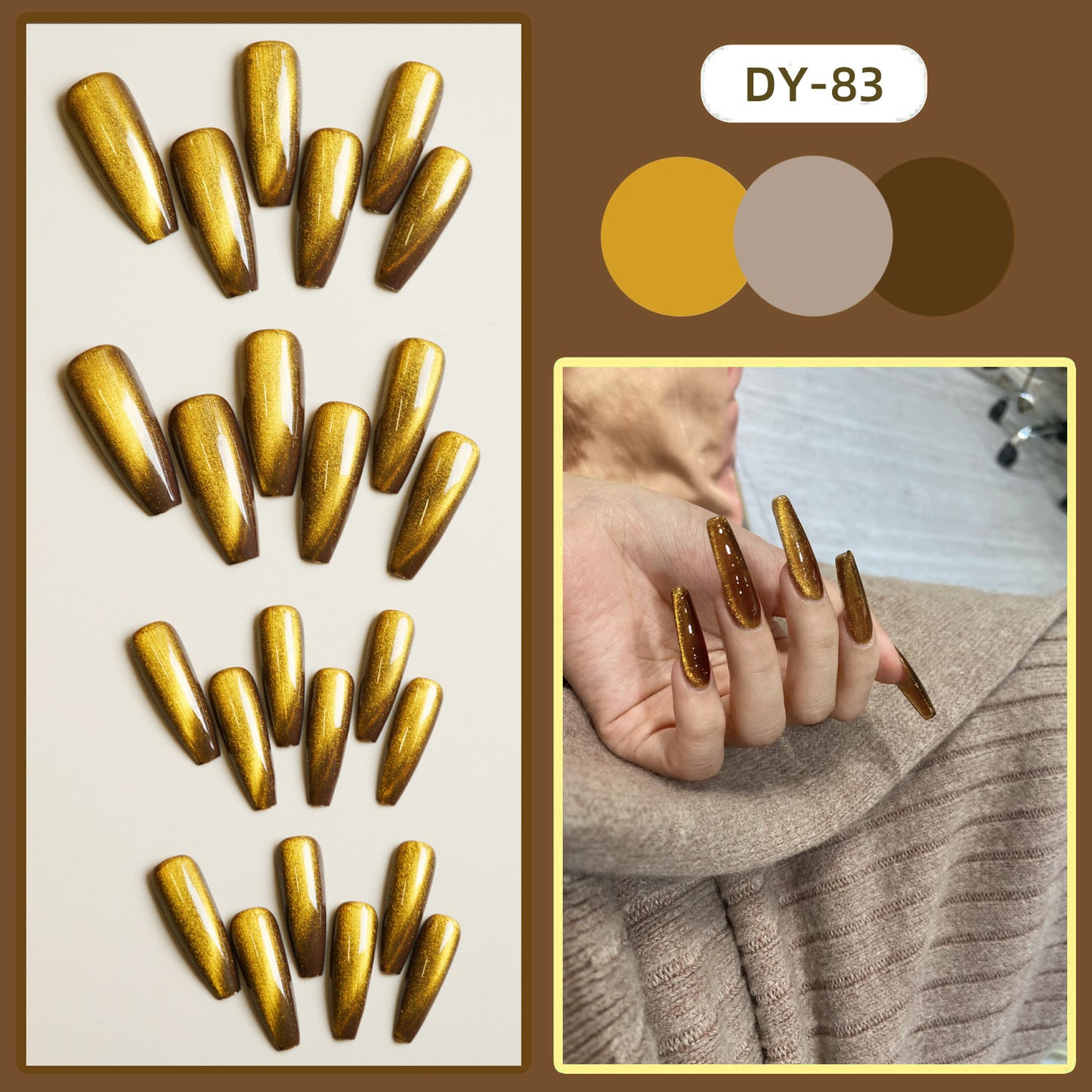 Farbverlauf-Nagelspitzen