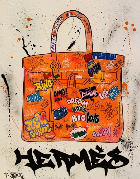 Moderne Graffiti-Taschen, Leinwandbilder, abstrakte Poster und Wandkunst – beliebte Dekorationen fürs Wohnzimmer