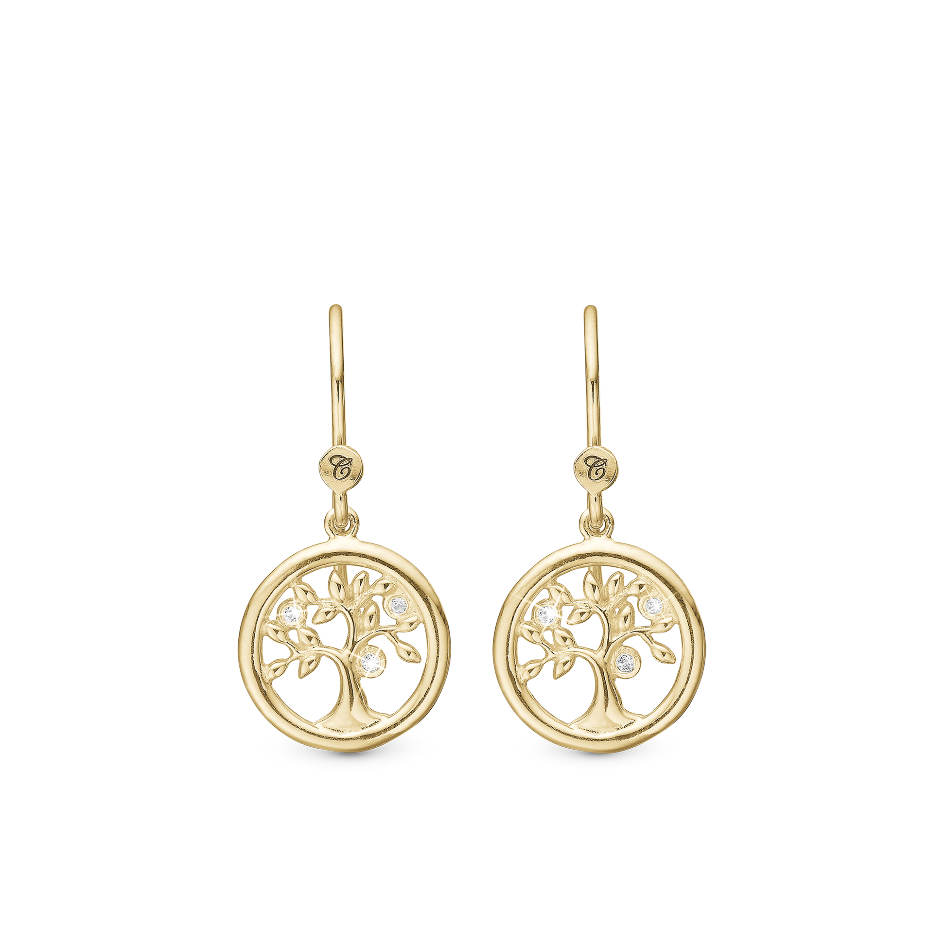 Tree of Life ØreDrop Earringe - CHRISTINA