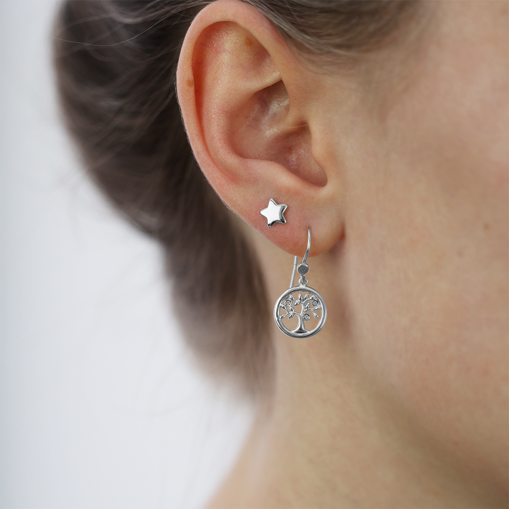 Tree of Life ØreDrop Earringe - CHRISTINA