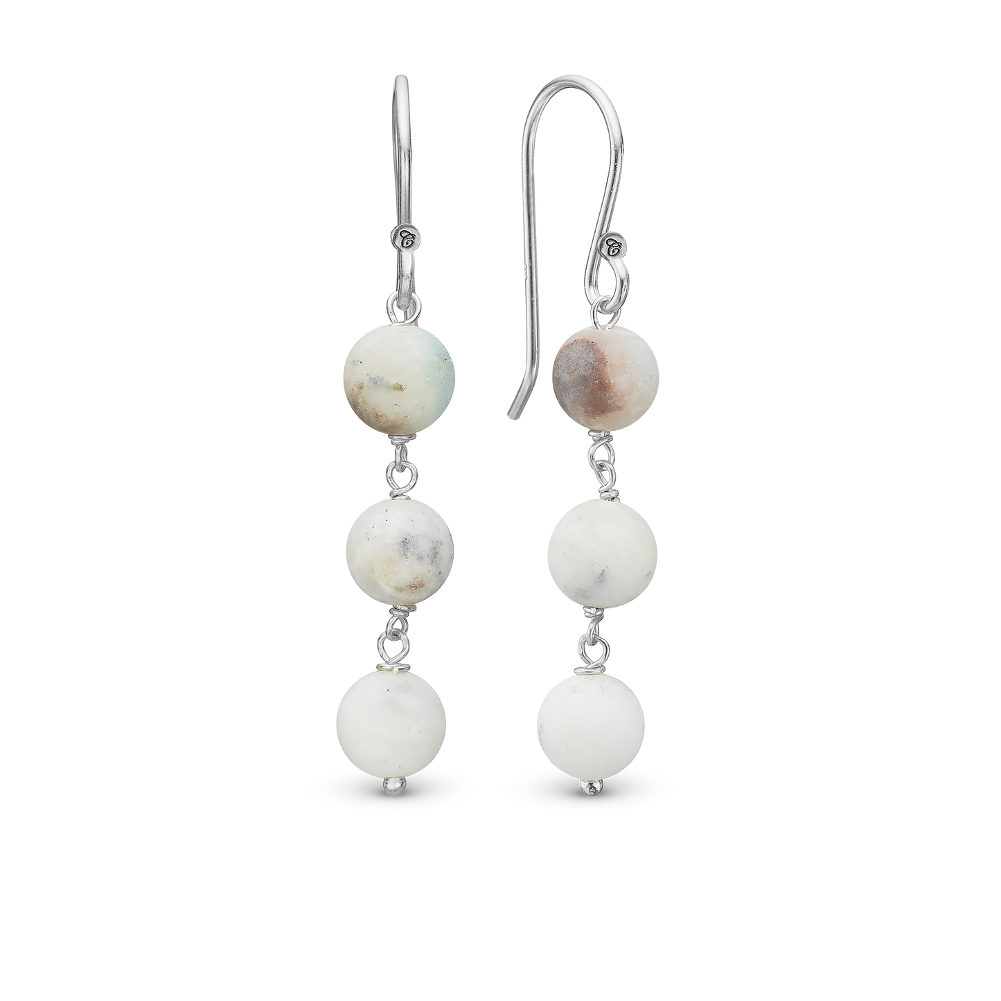 Amazonite øreDrop Earring ØreDrop Earringe - CHRISTINA