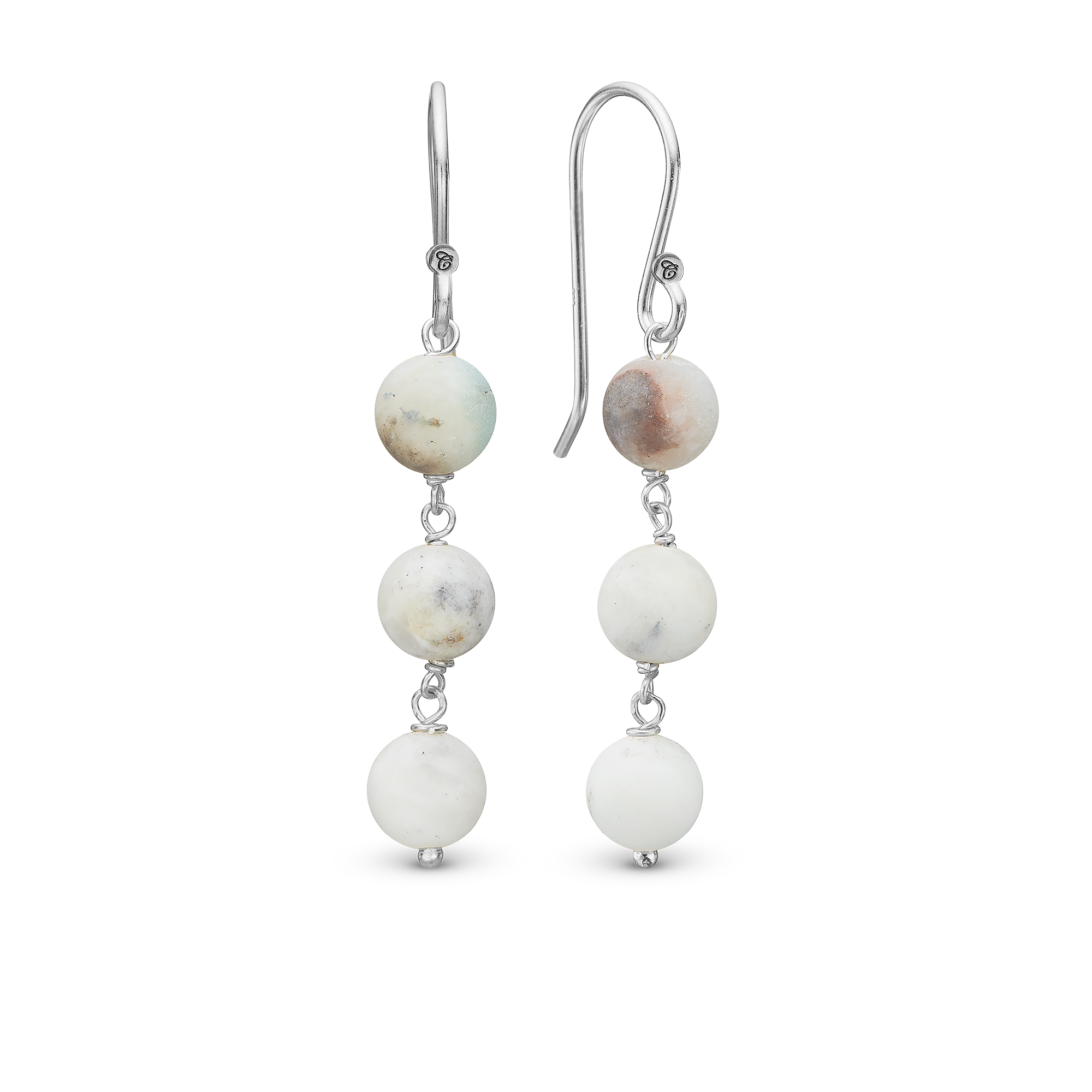 Amazonite øreDrop Earring ØreDrop Earringe - CHRISTINA