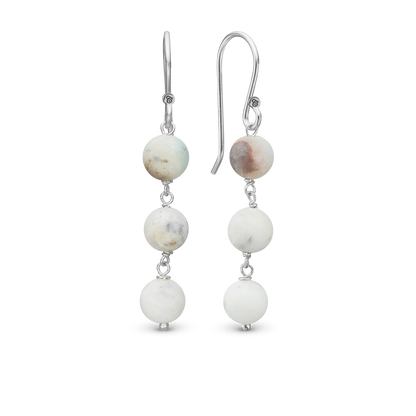 Amazonite øreDrop Earring ØreDrop Earringe - CHRISTINA