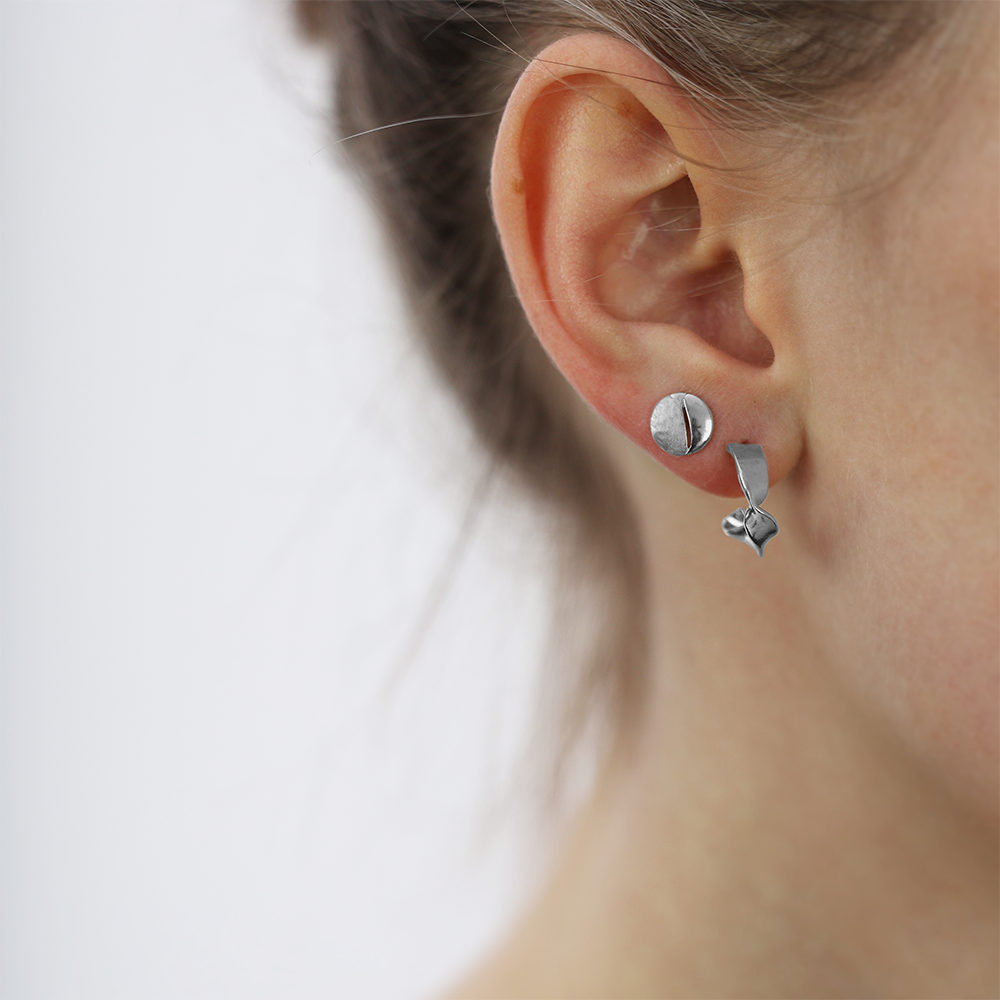 CWatchved Leaf ØreDrop Earringe - CHRISTINA