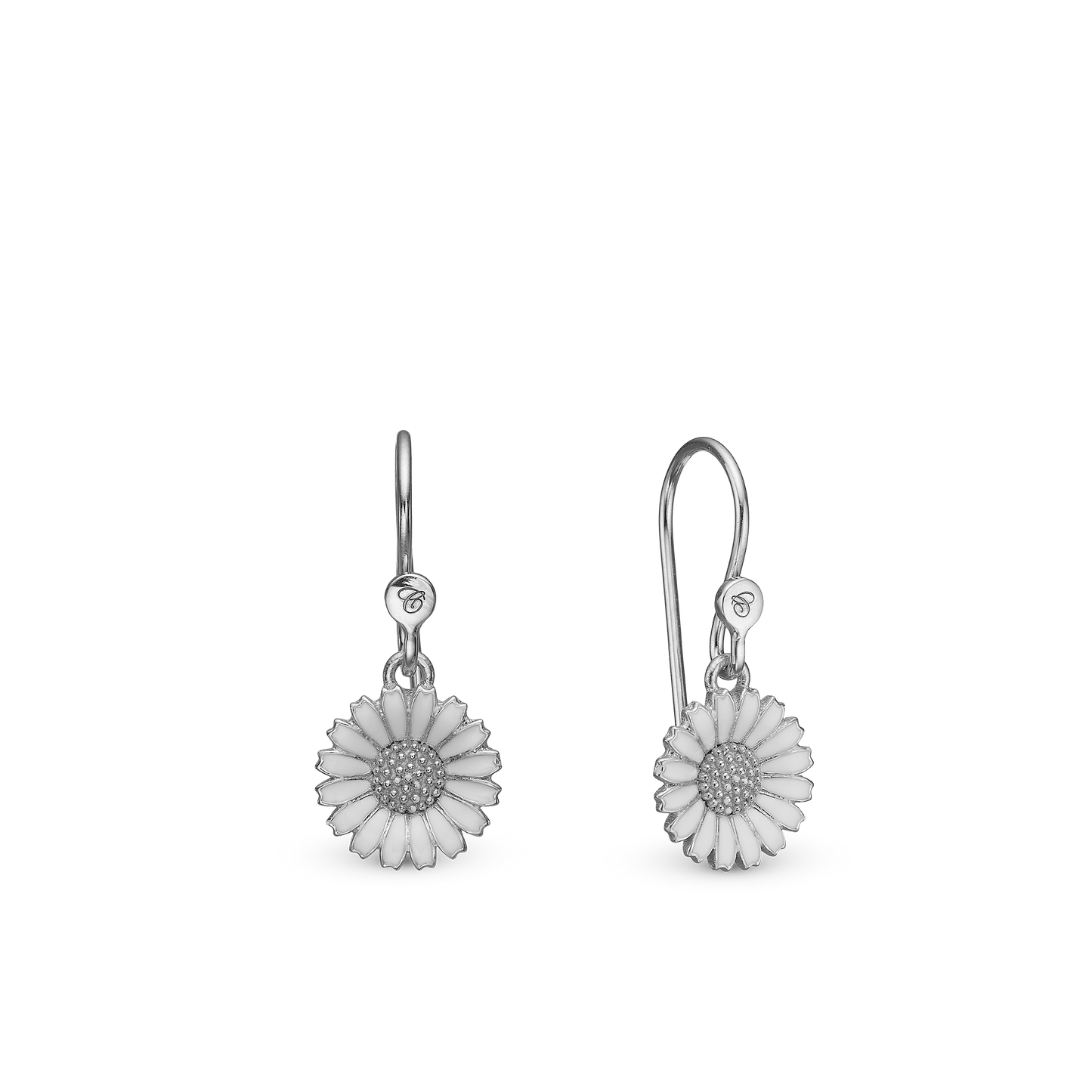 Marguerite Dangle Earring - Sterling Silver