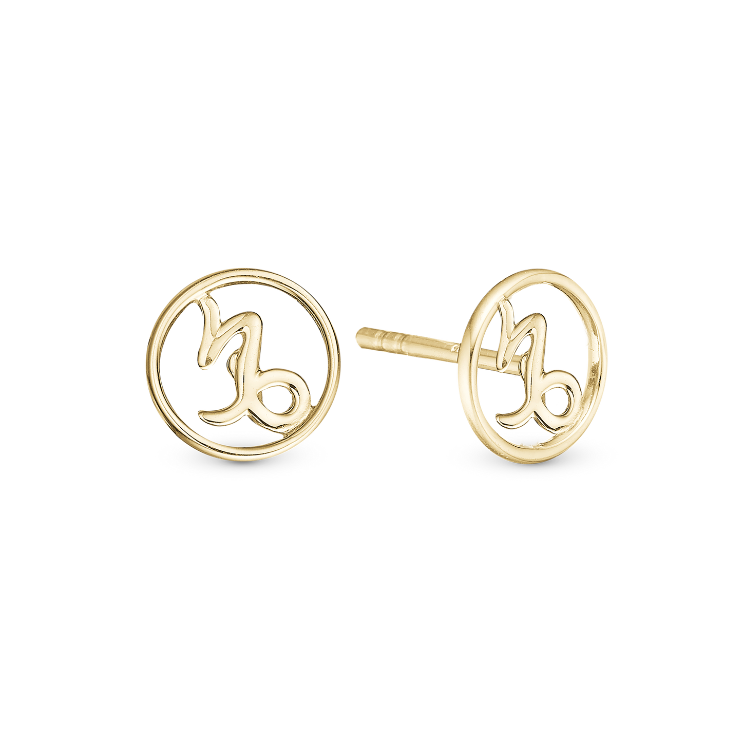 Capricorn Stud Earrings - CHRISTINA