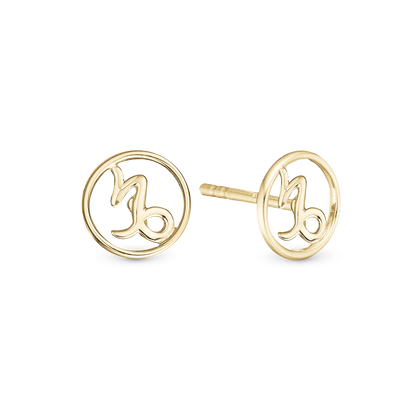 Capricorn Stud Earrings - CHRISTINA