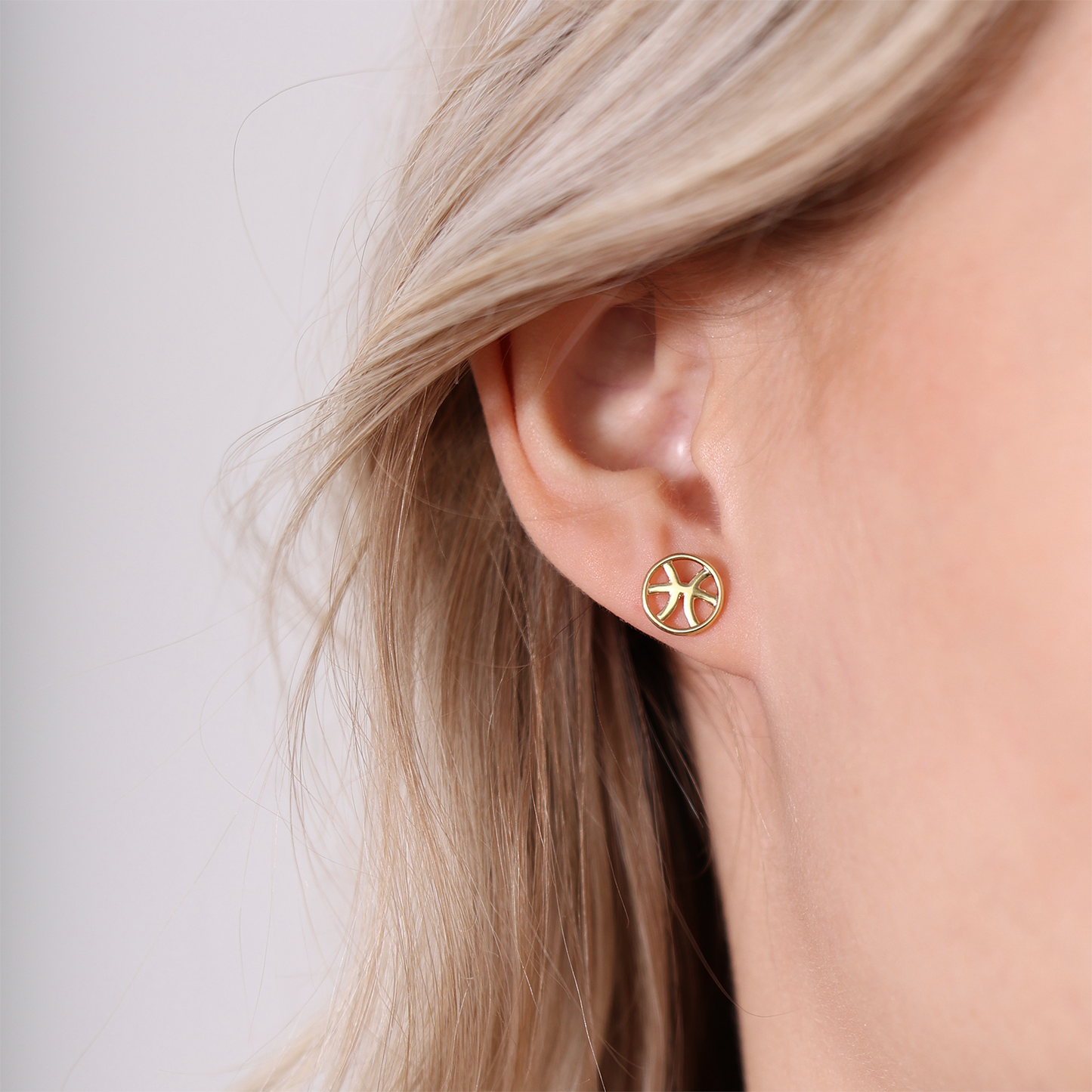 Pisces Stud Earrings - CHRISTINA