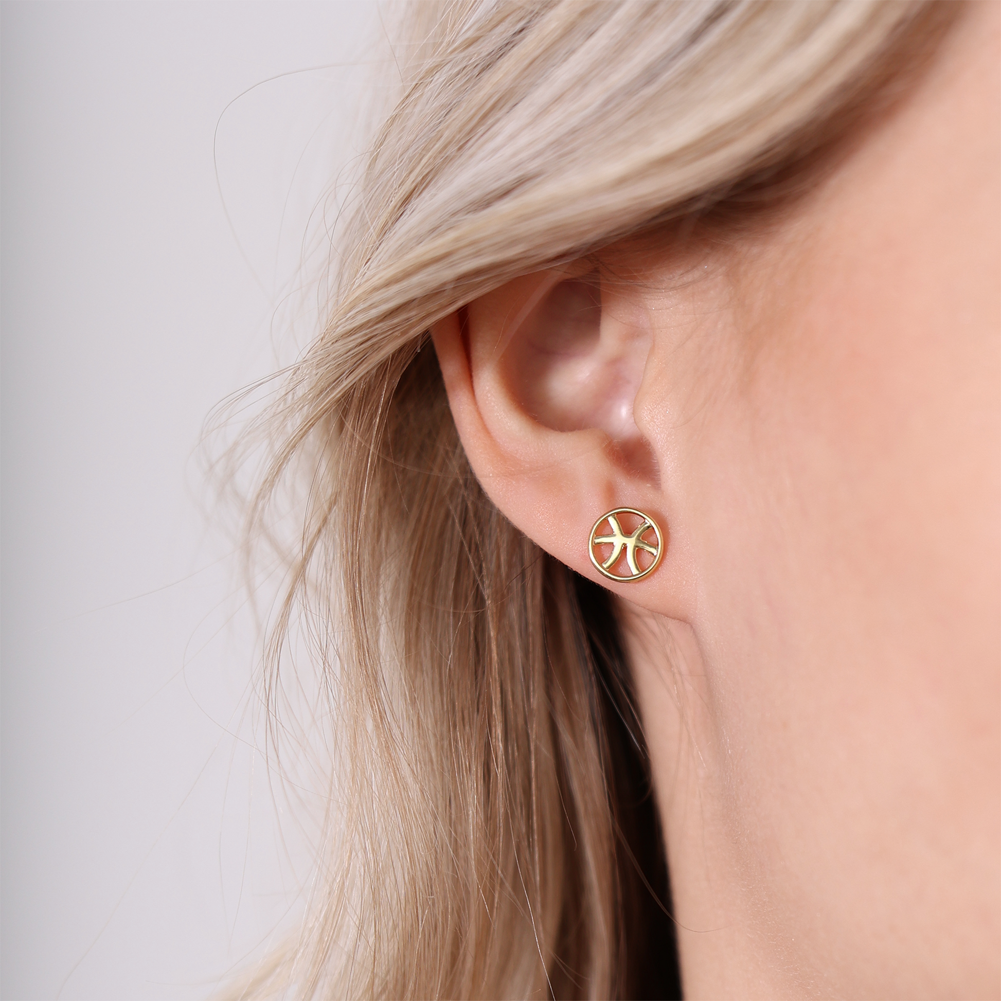 Pisces Stud Earrings - CHRISTINA
