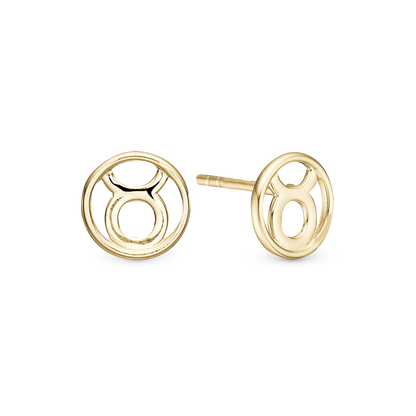 Taurus Stud Earrings - CHRISTINA