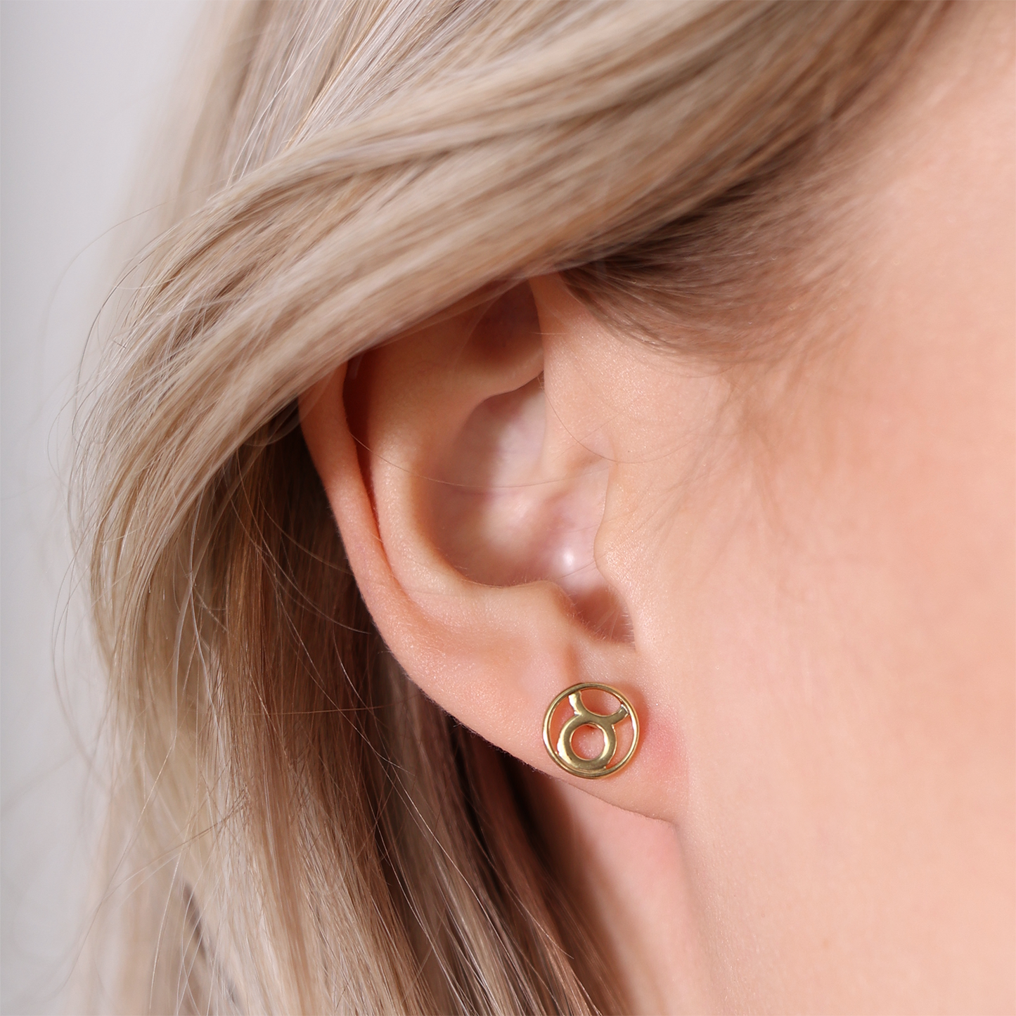 Taurus Stud Earrings - CHRISTINA