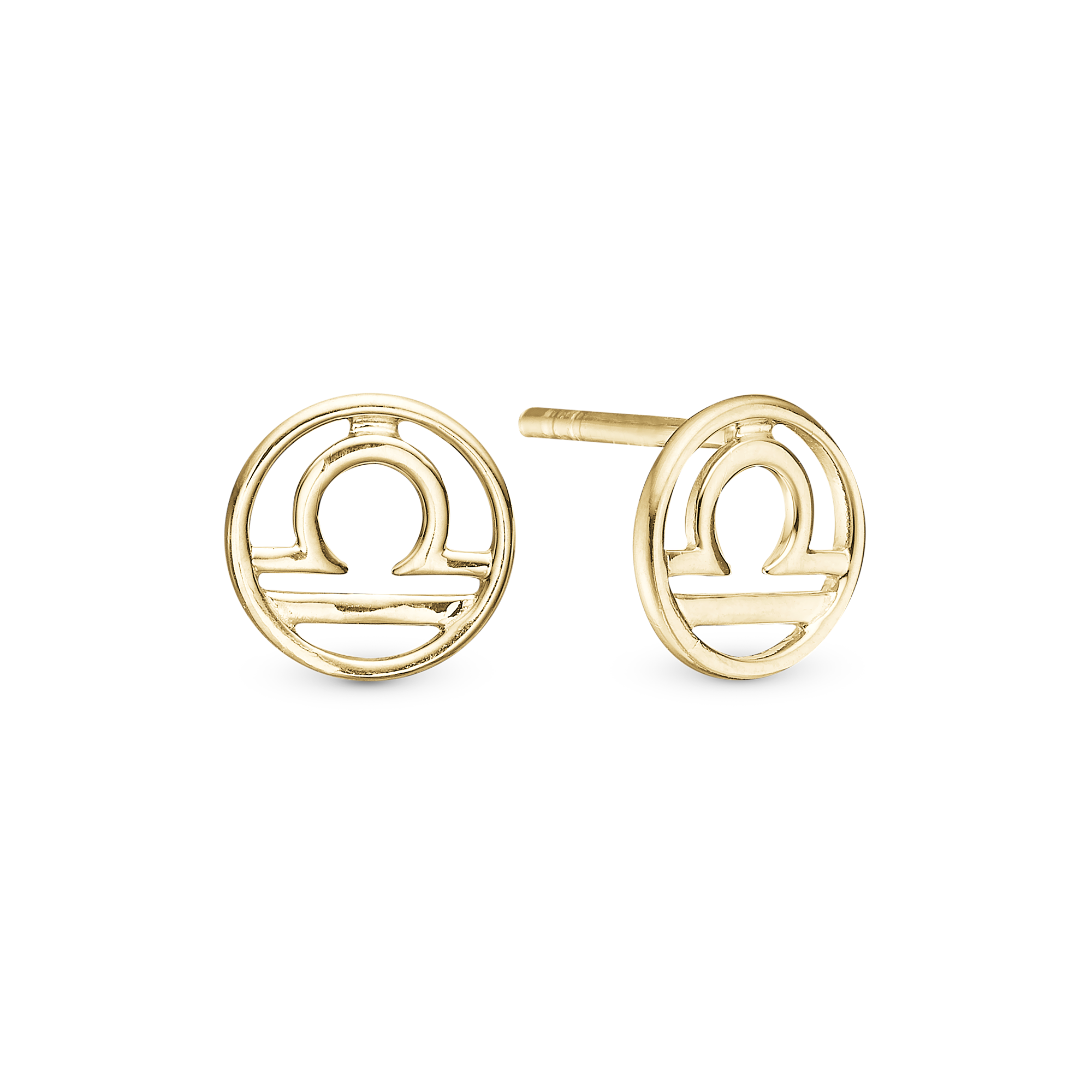 Libra Stud Earrings - CHRISTINA