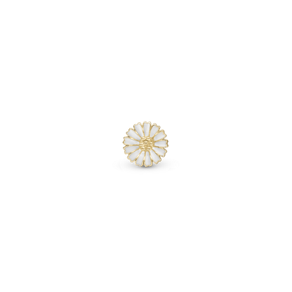 Marguerite Simple Earring Stud / Single Stud - Polished Gold Plated Sterling Silver