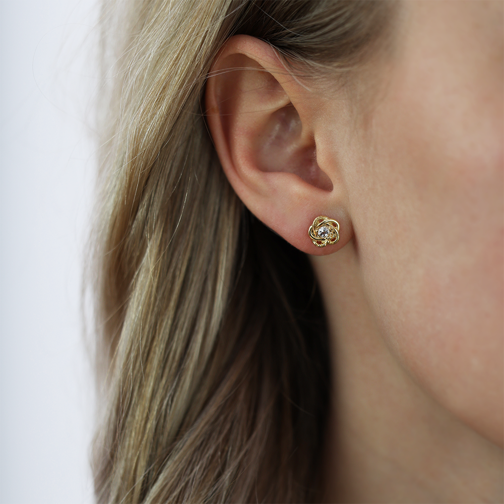 Knot Stud Earrings Stud Earrings - CHRISTINA