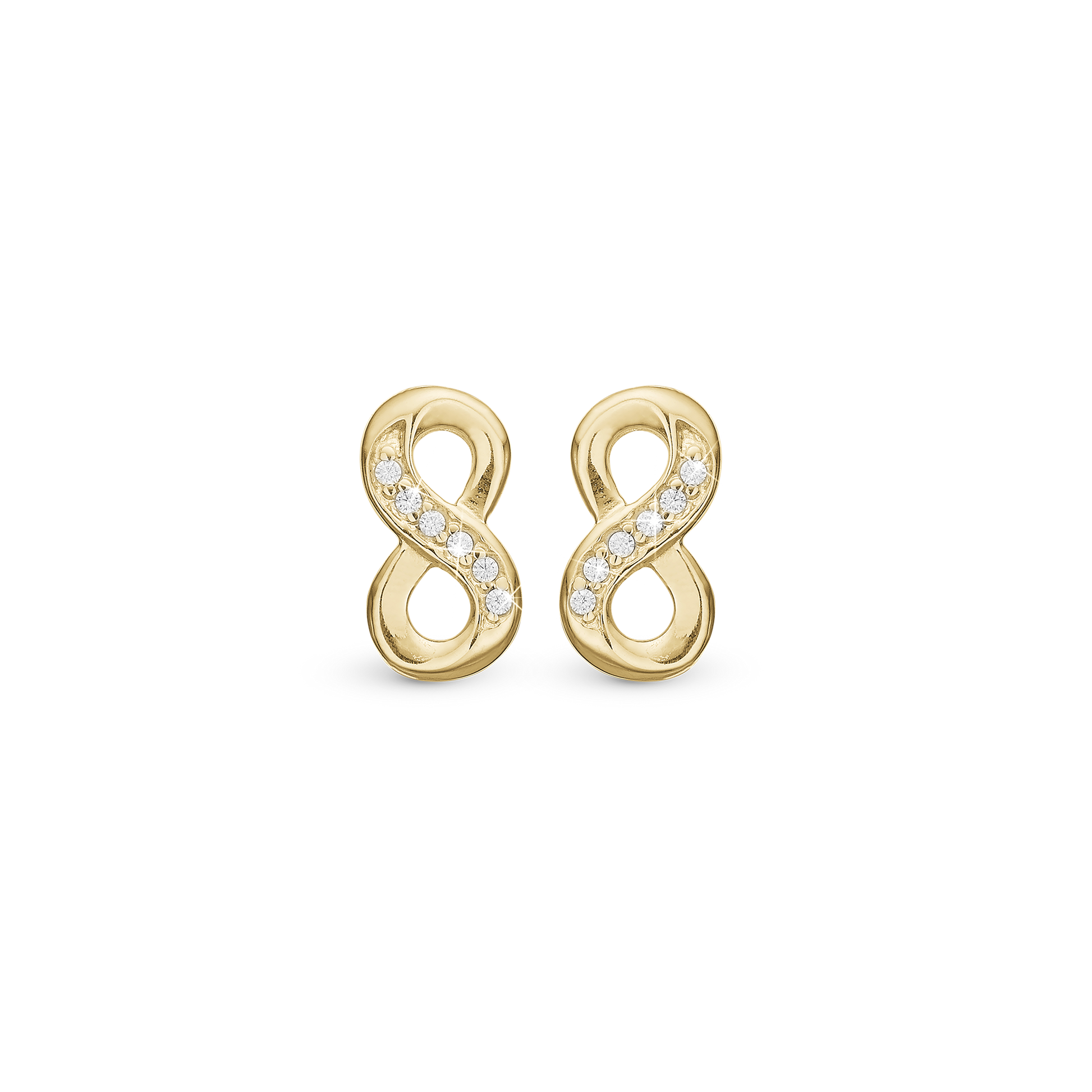 Eternity Stud Earrings Stud Earrings - CHRISTINA