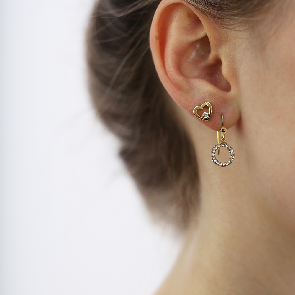 Topaz Love Stud Earrings Stud Earrings - CHRISTINA