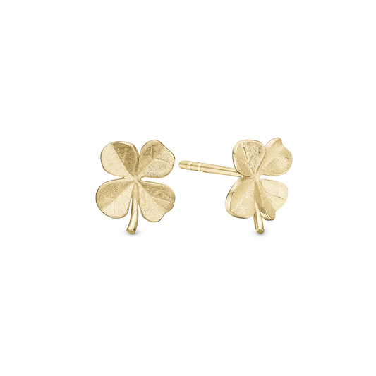 CHRISTINA FoWatch Leaf Clover Stud Earrings Øreringe