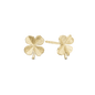CHRISTINA FoWatch Leaf Clover Stud Earrings Øreringe
