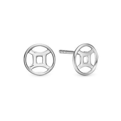 Gemini Stud Earrings - CHRISTINA