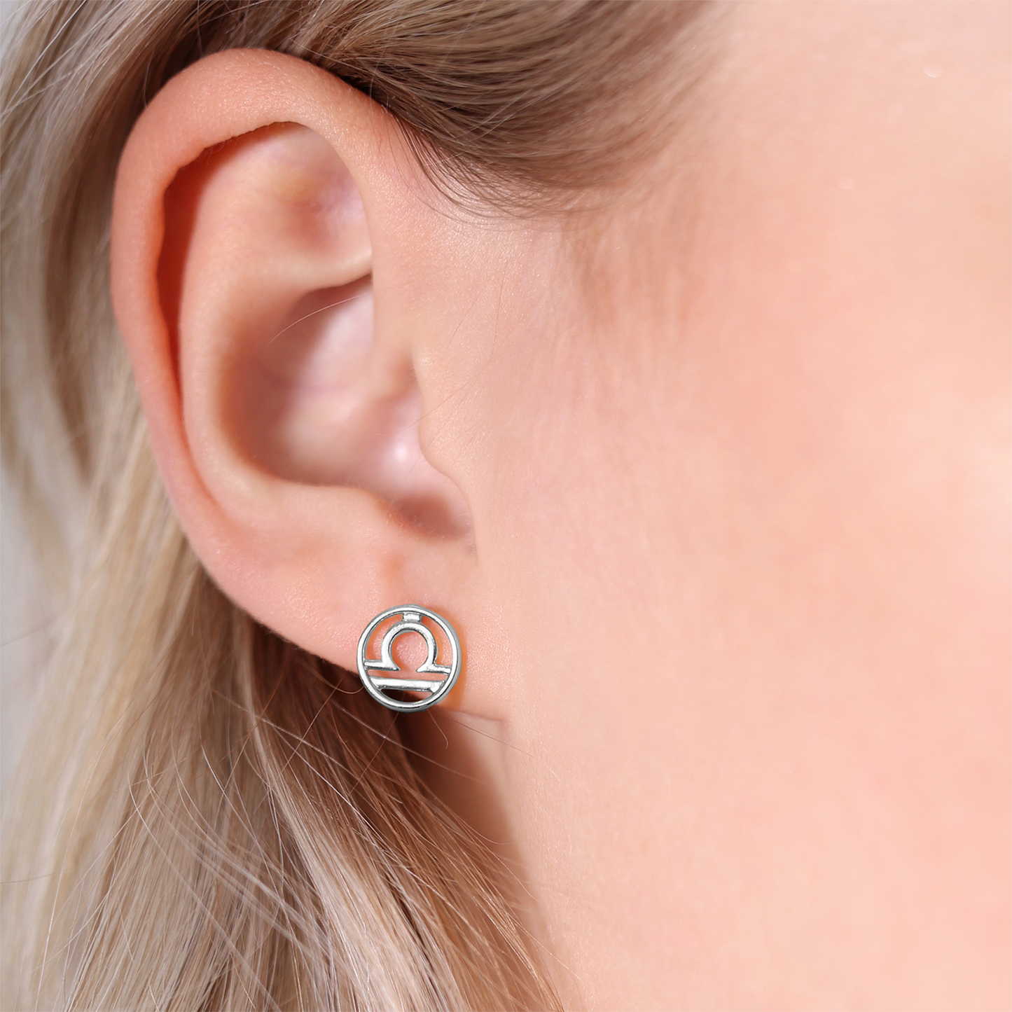 Libra Stud Earrings - CHRISTINA