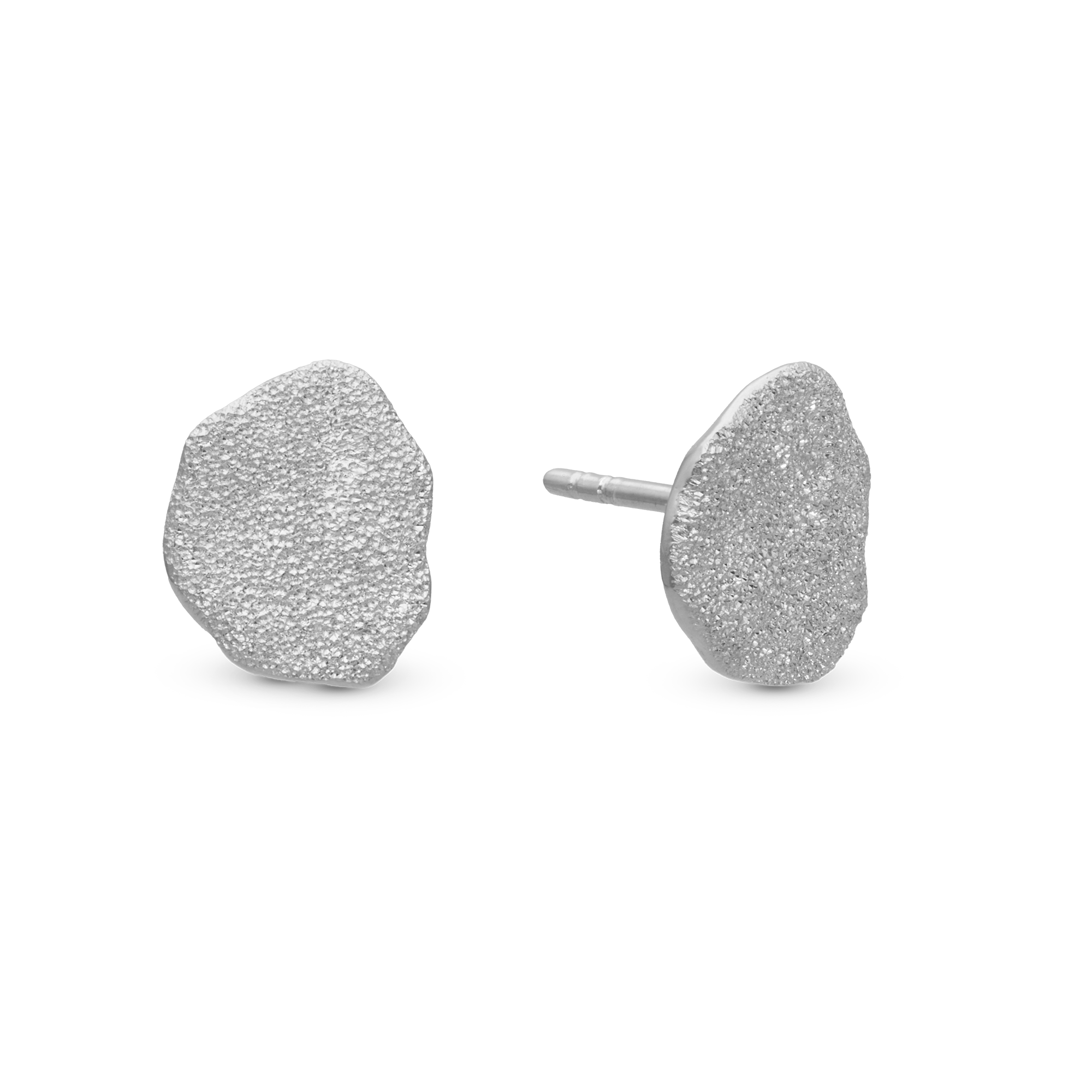 Sparkling Life Stud Earrings - Glitrende Sterling Silver