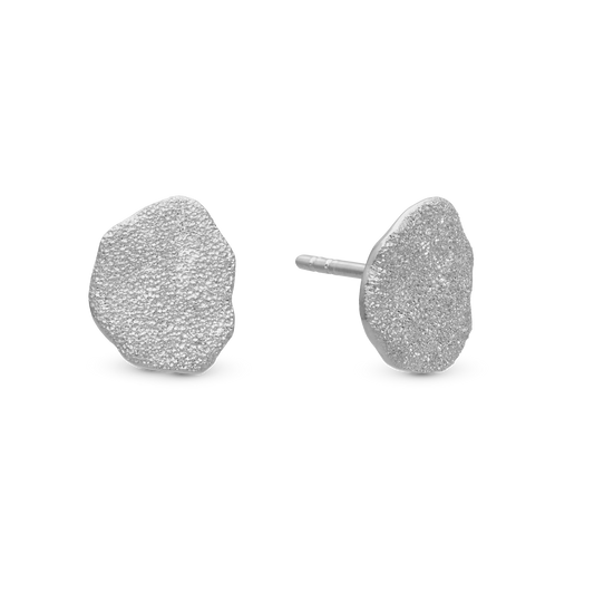 Sparkling Life Stud Earrings - Glitrende Sterling Silver