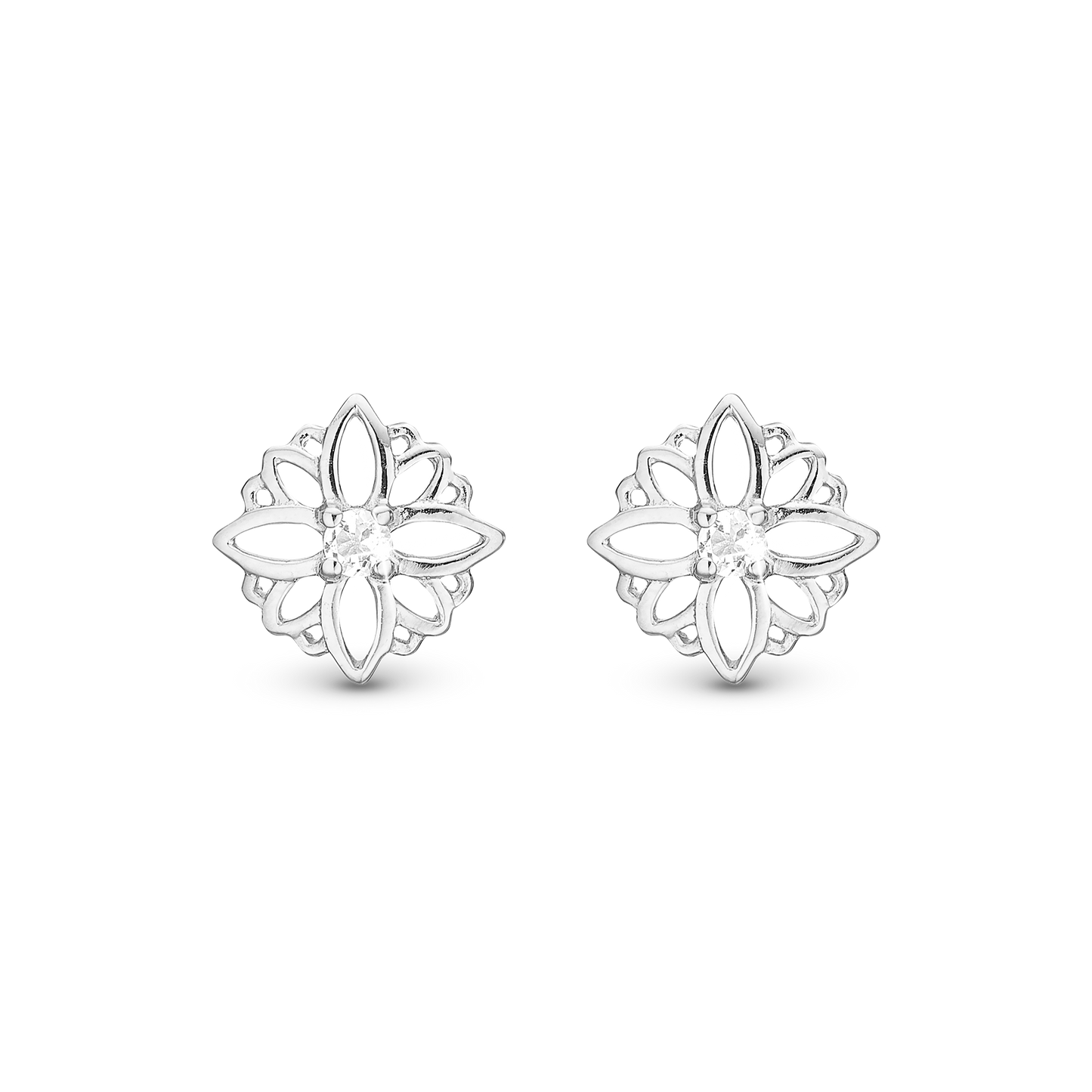 NatWatchal Flower Stud Earrings Stud Earrings - CHRISTINA