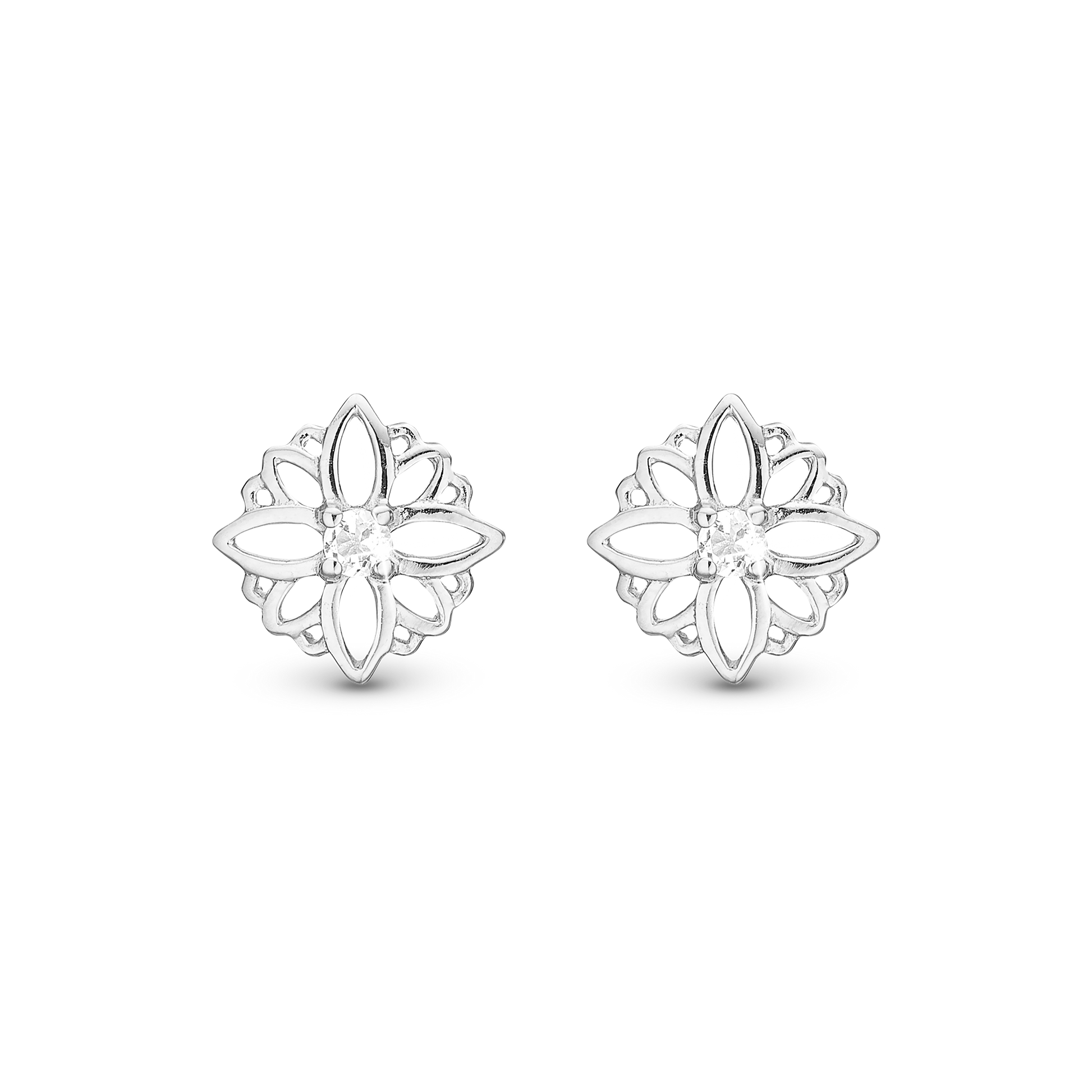 NatWatchal Flower Stud Earrings Stud Earrings - CHRISTINA