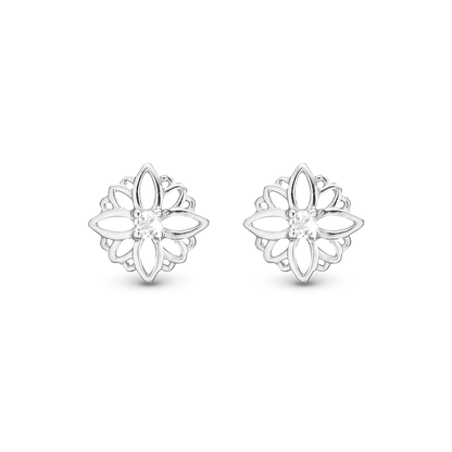 NatWatchal Flower Stud Earrings Stud Earrings - CHRISTINA