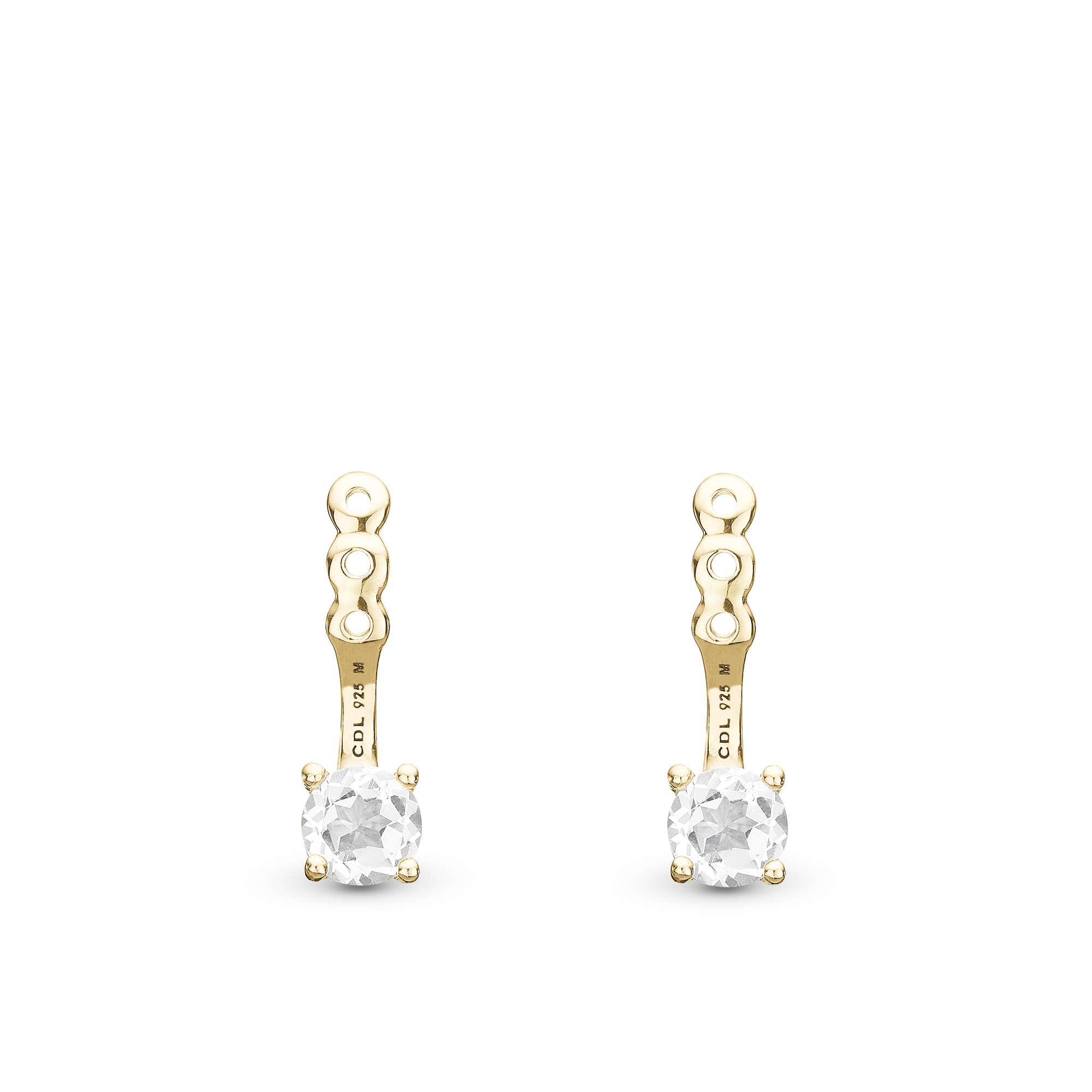 Crystals Add-on - Gold Plated Sterling Silver