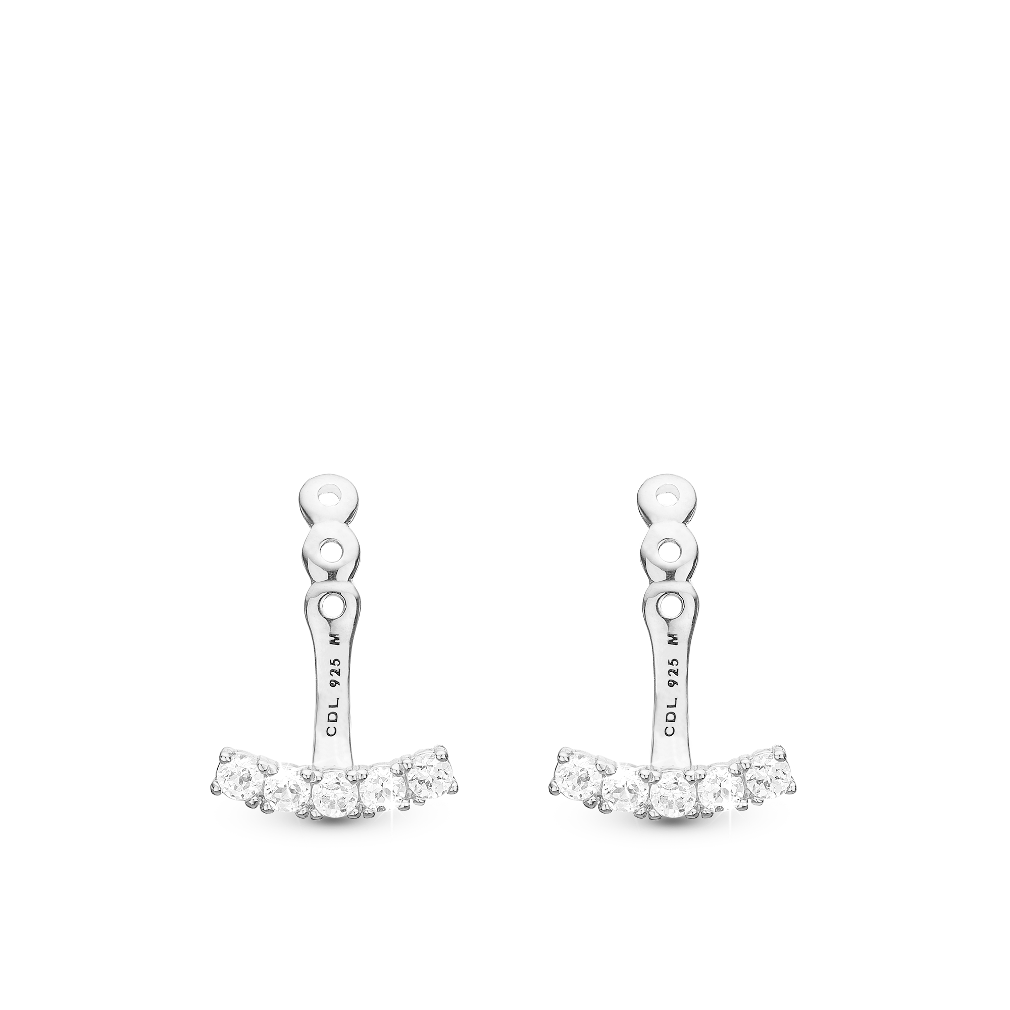 Flying Crystals Add-on - Sterling Silver