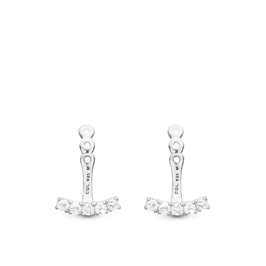 Flying Crystals Add-on - Sterling Silver