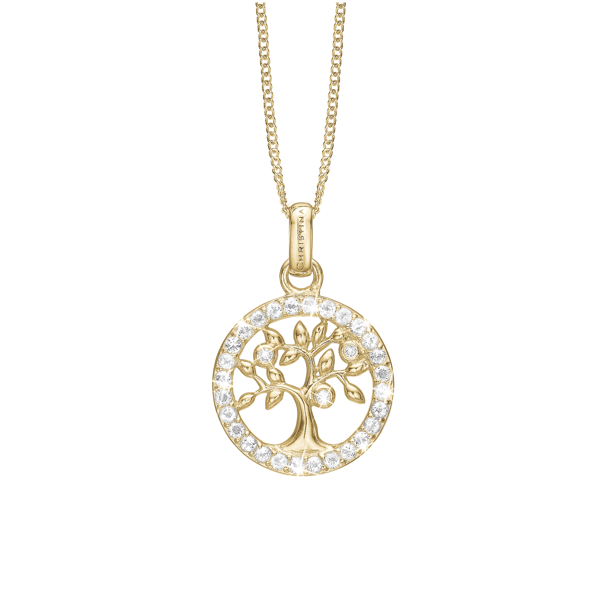 Topaz Tree of Life Earring Pendant - CHRISTINA