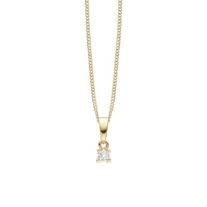 Labgrown Diamond 0,10CT Earring Pendant - CHRISTINA