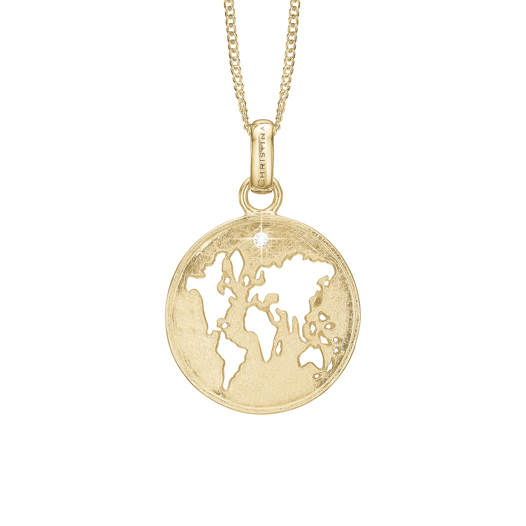 The World Earring Pendant - CHRISTINA