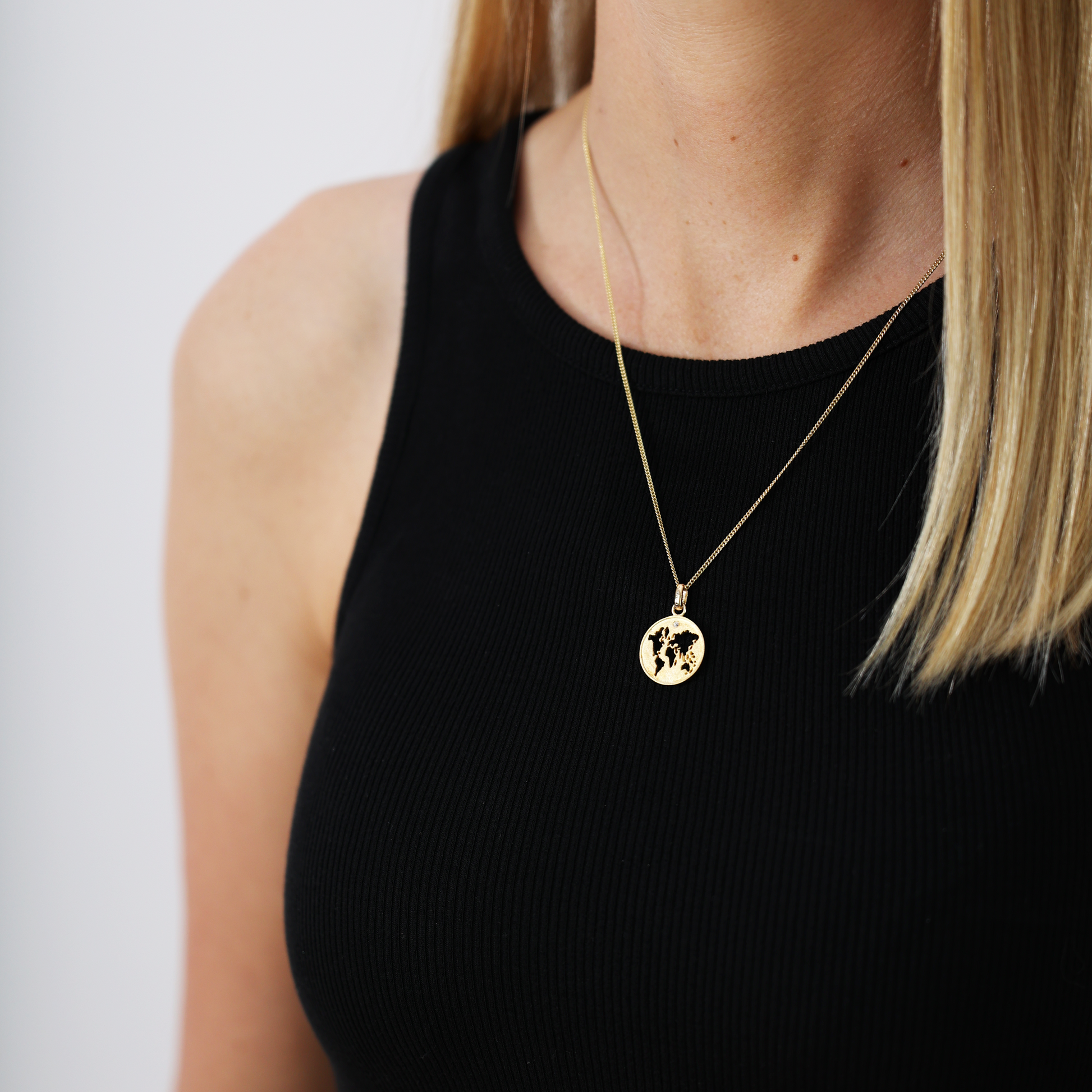 The World Earring Pendant - CHRISTINA