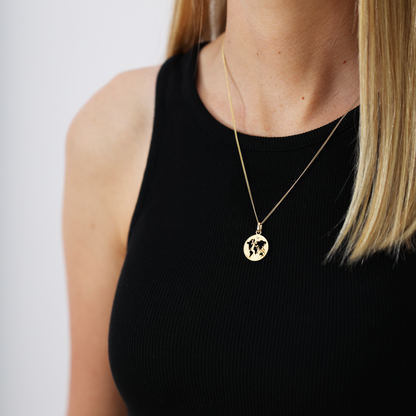 The World Earring Pendant - CHRISTINA