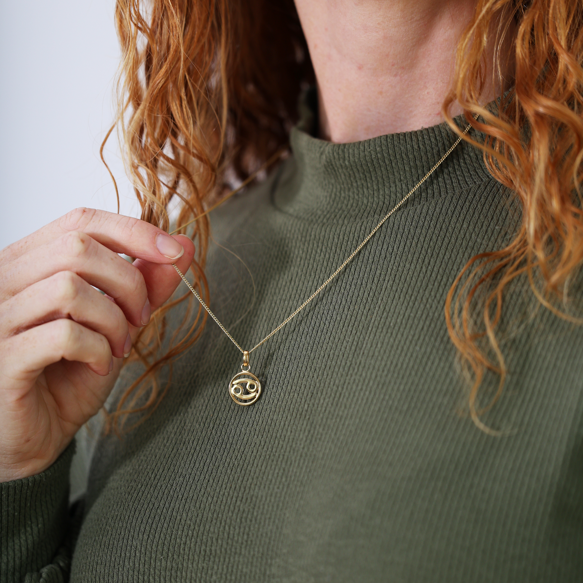 Cancer Earring Pendant - CHRISTINA