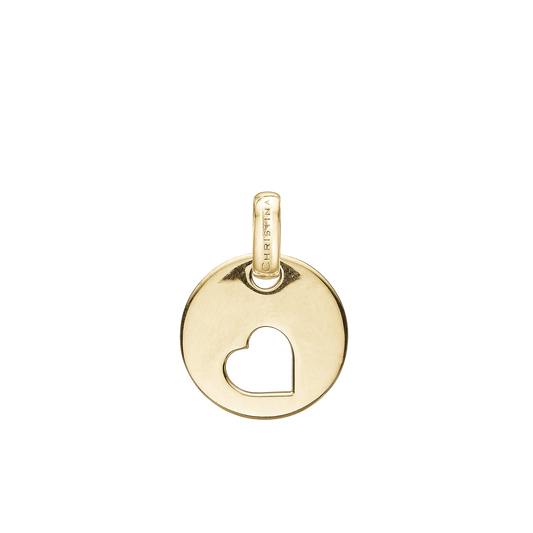 Big Heart Earring Pendant - CHRISTINA
