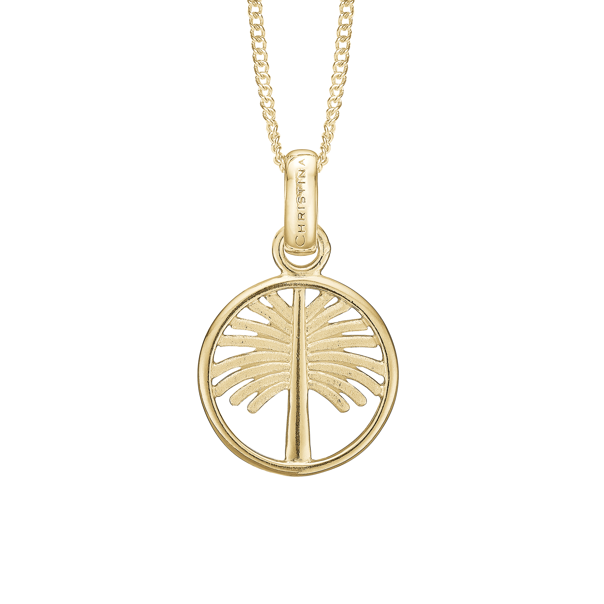 Palm Tree Earring Pendant - CHRISTINA