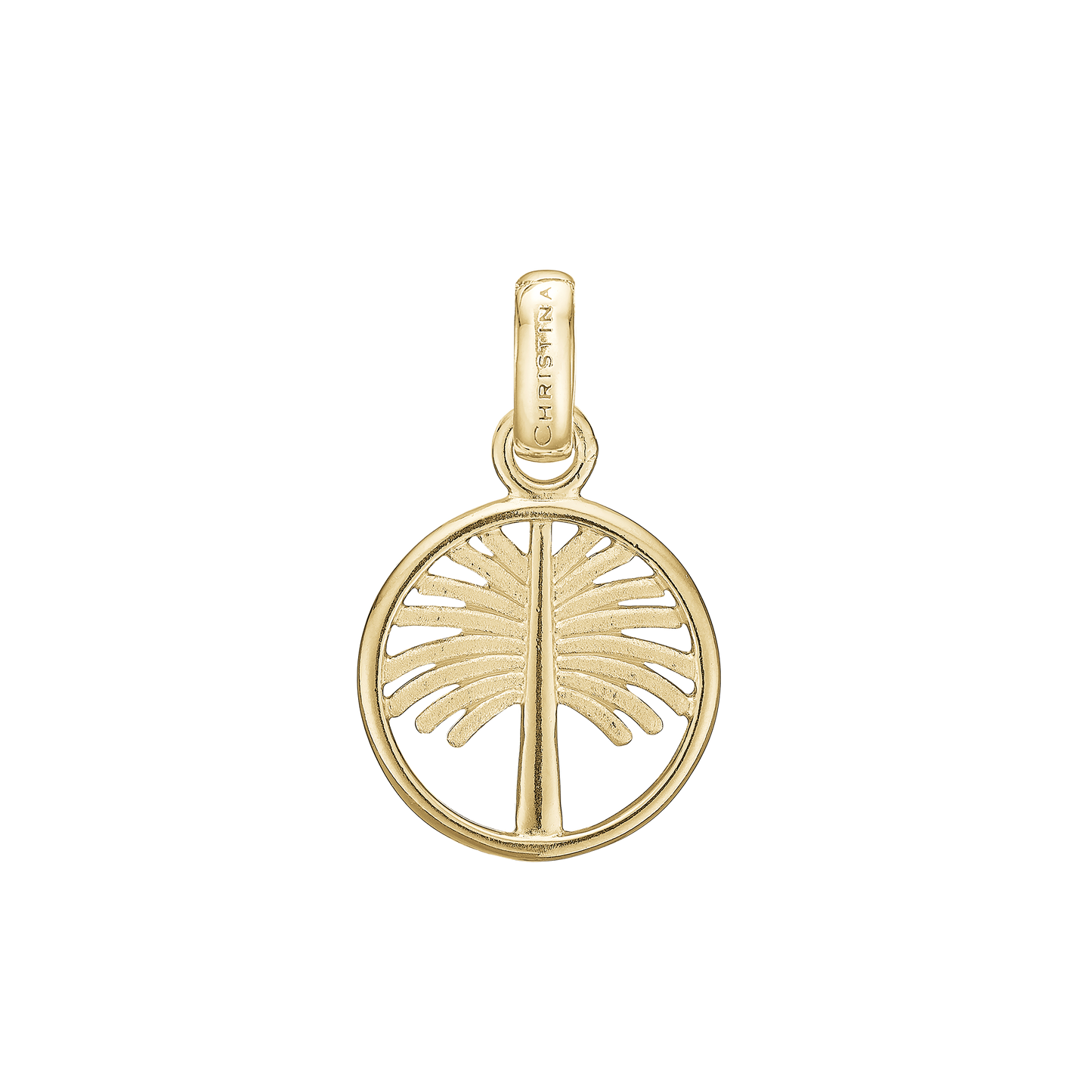 Palm Tree Earring Pendant - CHRISTINA