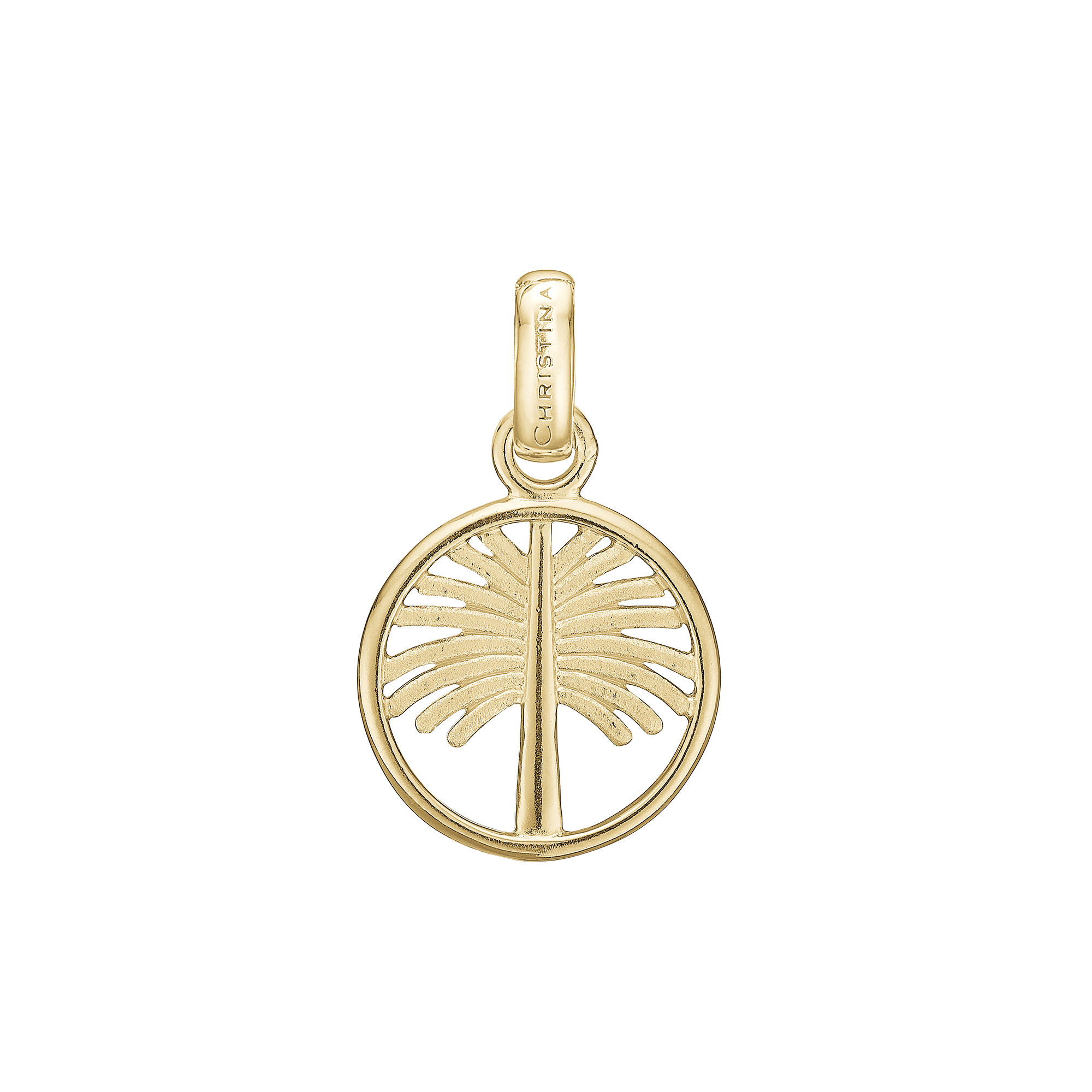 Palm Tree Earring Pendant - CHRISTINA