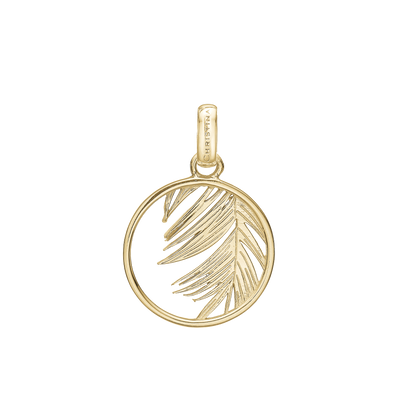 Palm Leaf Earring Pendant - CHRISTINA
