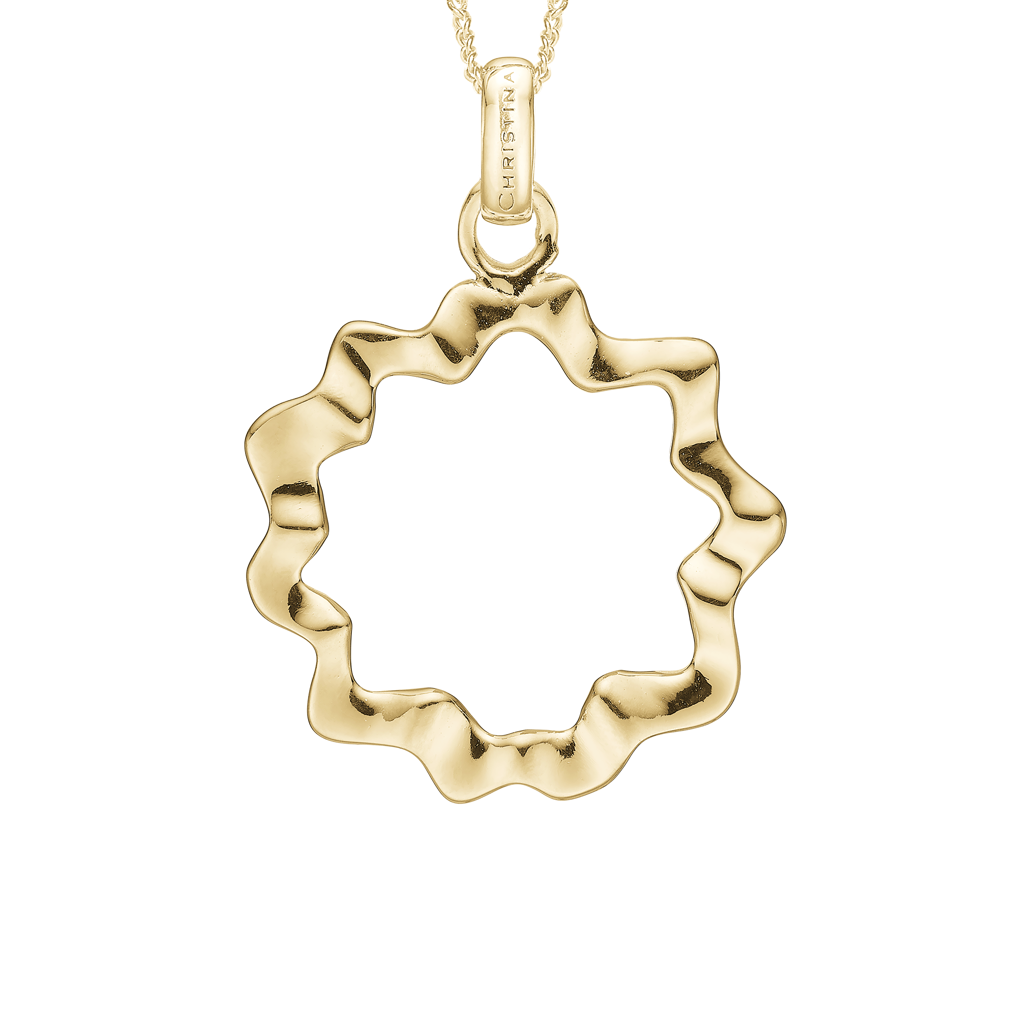 Ocean Waves Earring Pendant - CHRISTINA